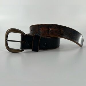 Vintage Leather Men’s Brown‎ Belt 38